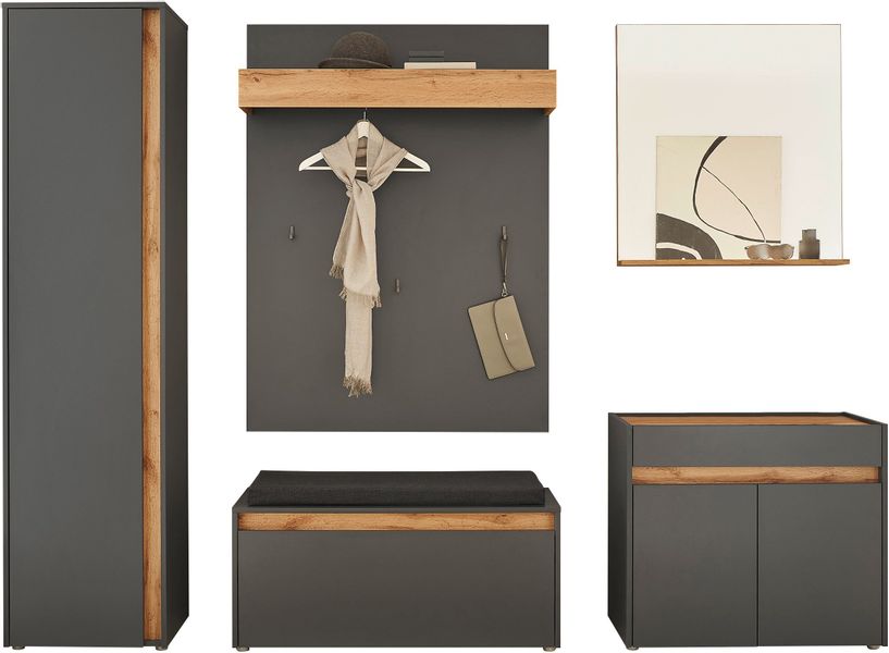 INOSIGN Garderoben-Set "GIRON/CiTY, moderne Garderobe, Komplettset mit viel günstig online kaufen