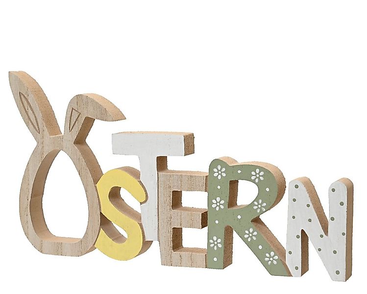 Decoris season decorations Osterfigur, Deko Aufsteller Schriftzug Ostern 16 günstig online kaufen