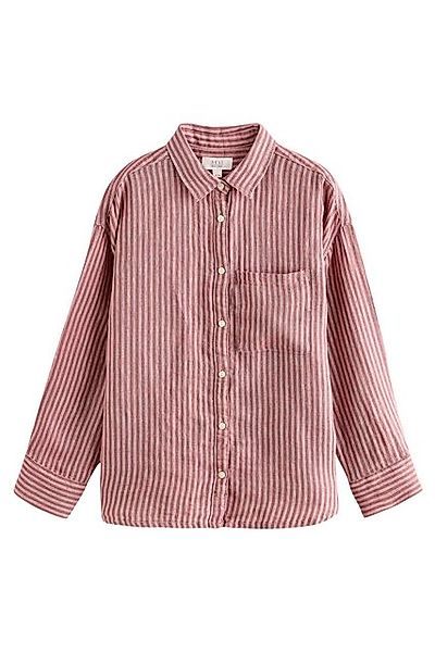 Next Langarmbluse Bluse aus 100 % Leinen (1-tlg) günstig online kaufen