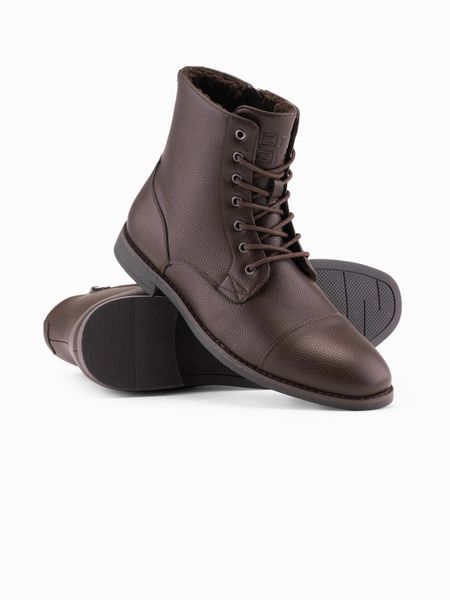 OMBRE Herren Schnürstiefel aus Ökoleder Schnürstiefel günstig online kaufen