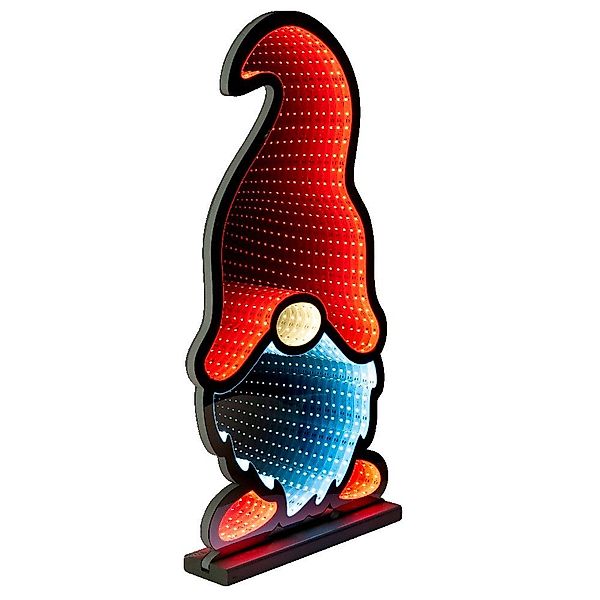 Star-Max LED Fensterbild LED-Weihnachtswichtel mit Infinity günstig online kaufen