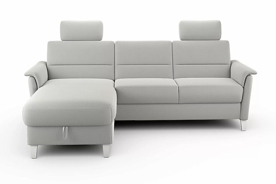 sit&more Ecksofa »Palmera L-Form«, Federkern, wahlweise mit Bettfunktion un günstig online kaufen