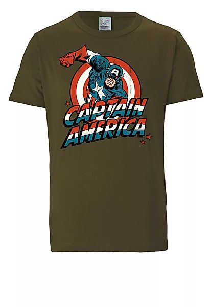 LOGOSHIRT T-Shirt "Marvel – Captain America", mit trendigem Superhelden-Pri günstig online kaufen