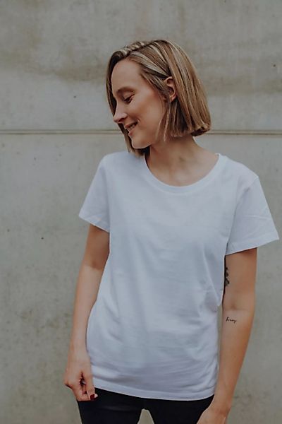 Frauen Basic Shirt Aus Biobaumwolle Made In Portugal / Ilp7 günstig online kaufen