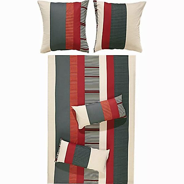REDBEST Bettwäsche Bettwäsche, Jersey, Single-Jersey Streifen günstig online kaufen