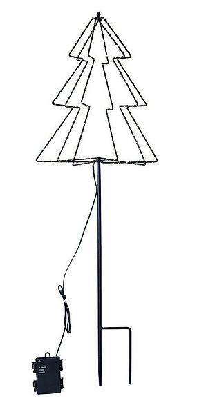 Meinposten LED-Lichterkette LED Gartenstecker Tannenbaum Weihnachtsbeleucht günstig online kaufen