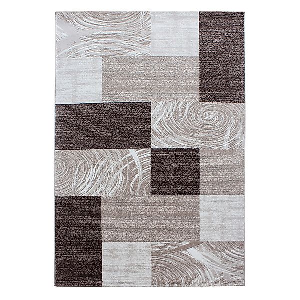 Ayyildiz Kurzflorteppich Parma 9220 Braun 240 cm x 340 cm günstig online kaufen