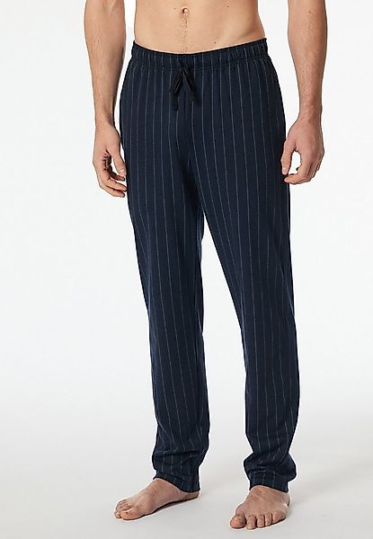 Schiesser Pyjamahose Mix + Relax gestreift, seitliche Taschen, Bindekordel günstig online kaufen