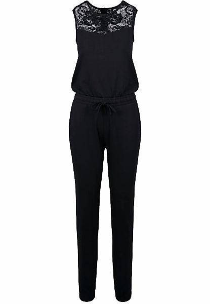 URBAN CLASSICS Jumpsuit "Urban Classics Damen Ladies Lace Block Jumpsuit" 1 günstig online kaufen