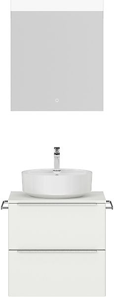 nobilia® Badmöbel-Set »Alvene«, (2 St., vormontiert, mit Soft-Close), inkl. günstig online kaufen