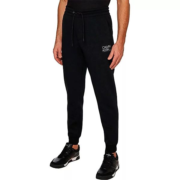 Calvin Klein Small Box Logo Jogginghose L Ck Black günstig online kaufen