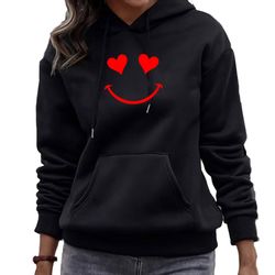 Banco Kapuzenpullover Damen Lächeln Smile Herz günstig online kaufen