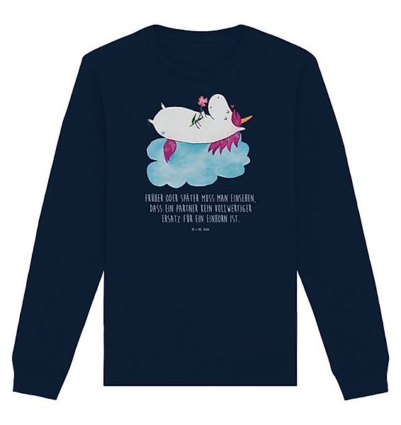 Mr. & Mrs. Panda Longpullover Einhorn Verliebt Größe M - French Navy - Gesc günstig online kaufen