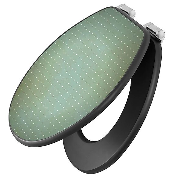 Banjado Anthrazit Toilettendeckel Mit Absenkautomatik WC-Sitz Soft Close Hy günstig online kaufen