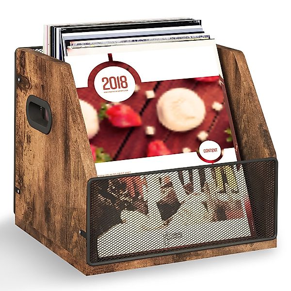BlingBin Plattenständer Schallplatten-Aufbewahrung, Vinyl-Schallplatten-Box günstig online kaufen