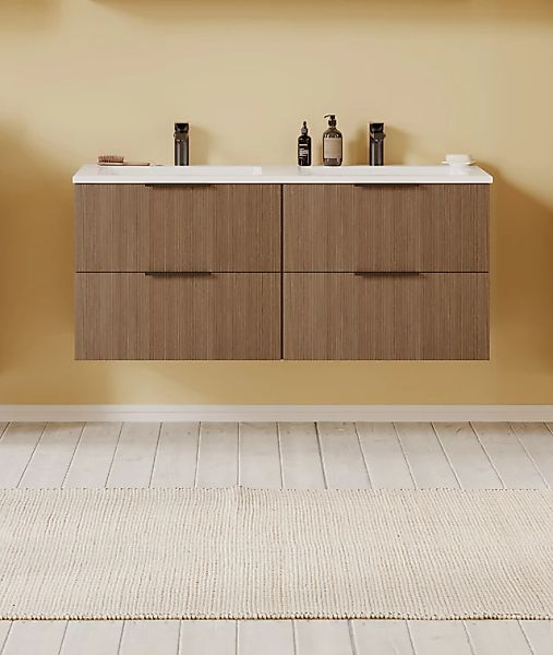 welltime Waschtisch »Welltime, 120 cm, Auflagebecken wahlweise in weiß oder günstig online kaufen