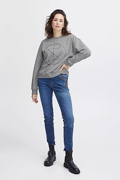 Pulz Jeans Rundhalspullover "Rundhalspullover PZMallie" günstig online kaufen