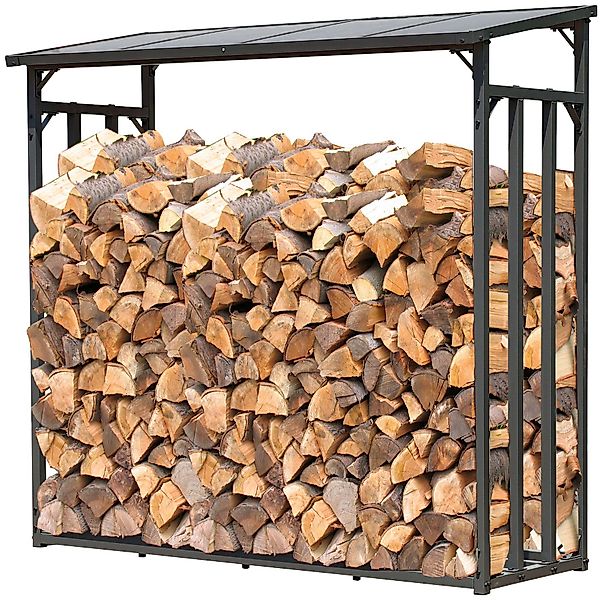 Quick Star Kaminholzregal, BxTxH:185x70x185 cm günstig online kaufen