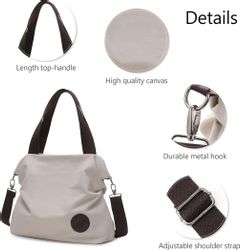 Coonoor Schultertasche Canvas Damen handtasche mit günstig online kaufen