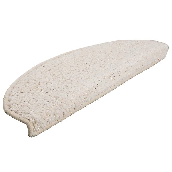 vidaXL Stufenmatten 10 Stk 65x21x4 cm Weiß Halbrund Groß 149811 günstig online kaufen
