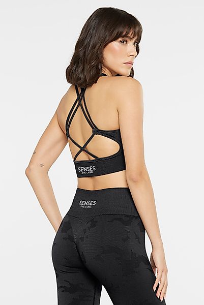 SENSES.THE LABEL Crop-Top mit herausnehmbaren Cups günstig online kaufen