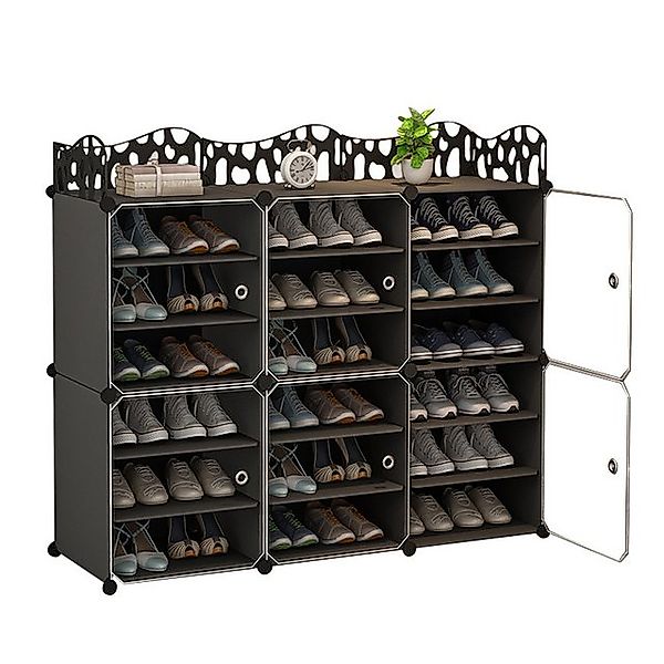 LBLA Schuhschrank Schuhschrank Multifunktionaler Schuhschrank mit Türen (Au günstig online kaufen