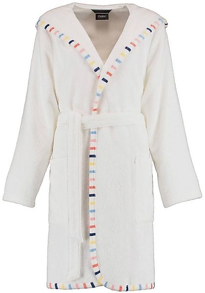 Cawö Damenbademantel, Baumwolle, Kapuze, Gürtel, Mit Kapuze günstig online kaufen