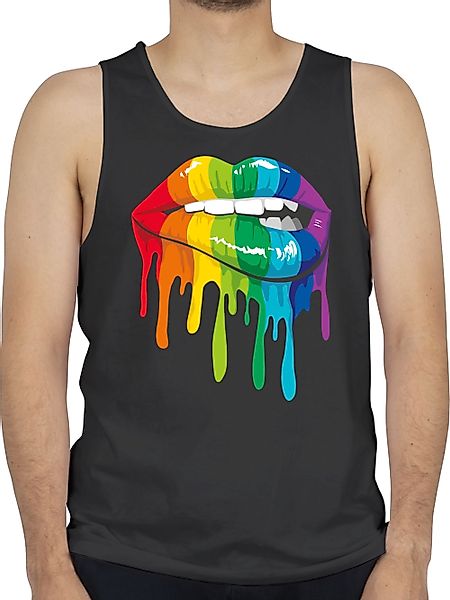 Shirtracer Tanktop Lippen LGBT & LGBTQ günstig online kaufen