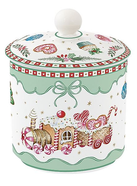 EasyLife Aufbewahrungsdose SWEC1443 - Sweet Christmas mit Deckel, 10,5 x 13 günstig online kaufen