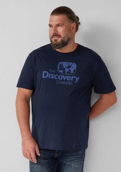 s.Oliver Kurzarmshirt T-Shirt T-Shirt mit Discovery™-Print günstig online kaufen