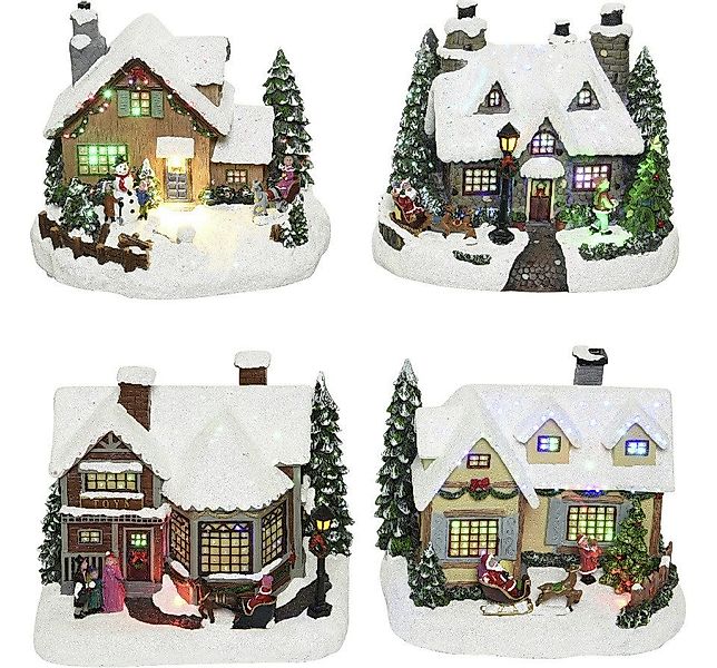 Kaemingk Dekofigur Kaemingk LED Häuser mit günstig online kaufen