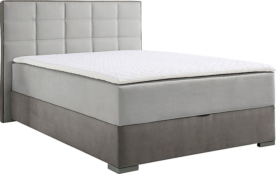 Maintal Boxspringbett mit Bettkasten und Topper günstig online kaufen