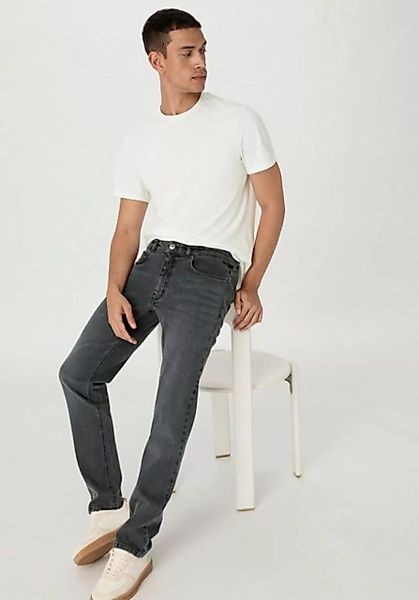 Hessnatur Bequeme Jeans BEN Regular Straight BETTERRECYCLING aus Bio-Denim günstig online kaufen