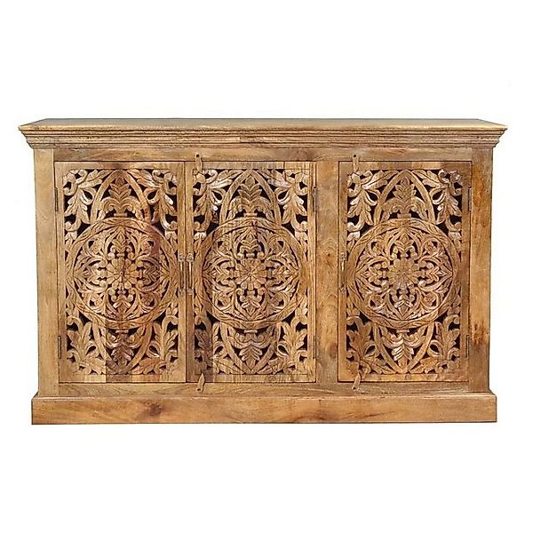 Oriental Galerie Unterschrank Indien Sideboard Jeevan Natur 140 cm Anrichte günstig online kaufen