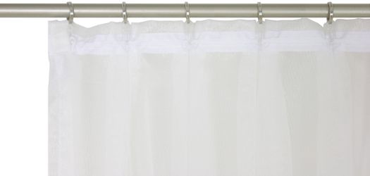 Wirth Gardine "Elena" Faltenband 1 Stk. tlg. veredelt mit echter Plauener S günstig online kaufen