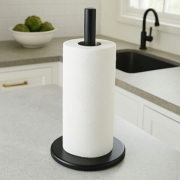 Koopman Küchenrollenhalter Papiertuchhalter Metallständer 32 cm günstig online kaufen