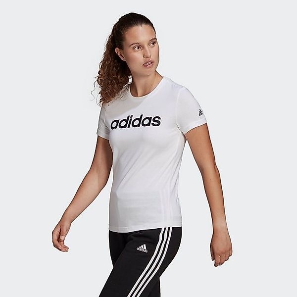adidas Sportswear T-Shirt LOUNGEWEAR ESSENTIALS SLIM LOGO günstig online kaufen