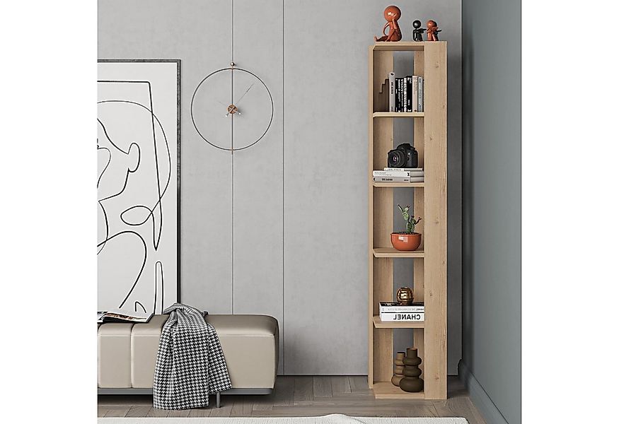 Decortie Eckregal Nati, Eck-Bücherregal, 34 x 34 x 161 cm günstig online kaufen