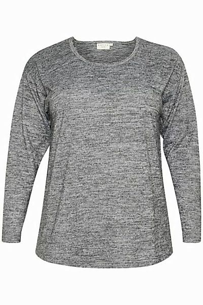 KAFFE Curve Langarmbluse Langarm-Shirt KCannie Große Größen günstig online kaufen