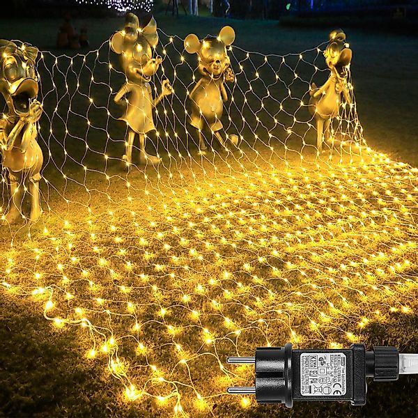 Qualra Lichterkette Lichternetz Außen 2x3M/4x6M mit günstig online kaufen