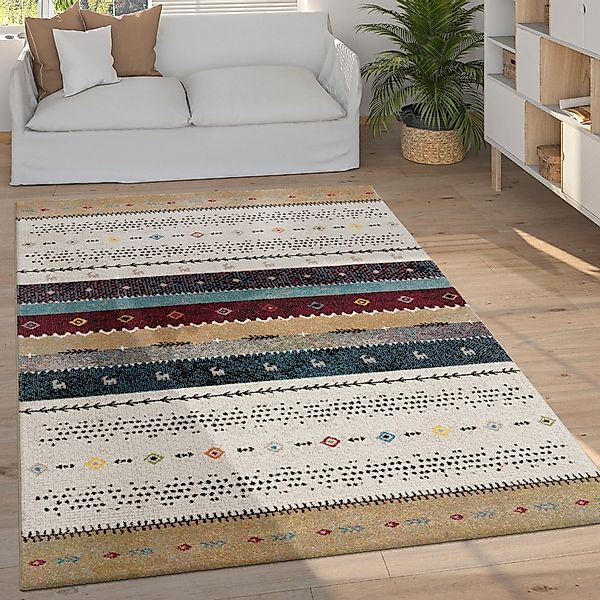 Paco Home Teppich "Nomaden 815" rechteckig 16 mm Höhe Kurzflor, Gabbeh Desi günstig online kaufen
