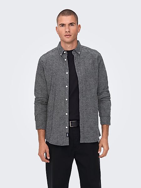 ONLY & SONS Langarmhemd ONSNIKOLA LS günstig online kaufen