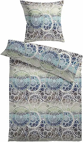 KiNZLER Bettwäsche "Sydney" 2 Stk. tlg. aus Baumwoll-Satin günstig online kaufen