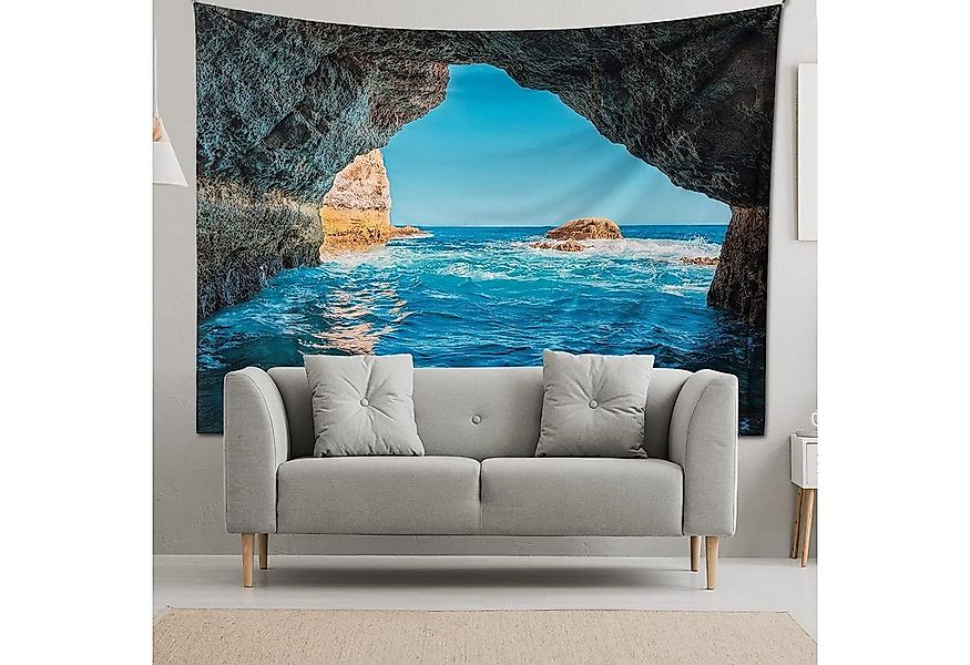 riijk Wandteppich Tagesdecke groß mit Motiv, als Picknickdecke. Wandtuch, L günstig online kaufen