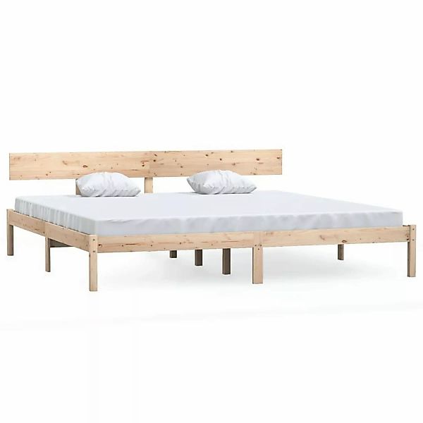 vidaXL Massivholzbett Kiefer 200x200 cm1135355 günstig online kaufen