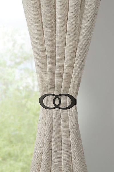 Gardinia Raffspange Infinity Schwarz günstig online kaufen