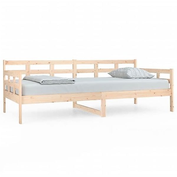 furnicato Bettgestell Tagesbett Massivholz Kiefer 90x200 cm (1-tlg) günstig online kaufen