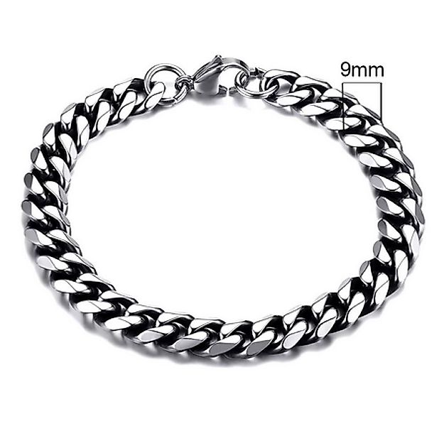 Ware aus aller Welt Panzerarmband Edelstahl massiv Panzer Armband Armkette günstig online kaufen