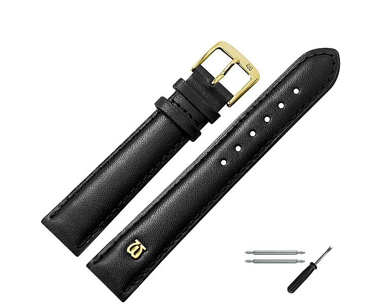 MARBURGER Uhrenarmband 18mm Leder günstig online kaufen