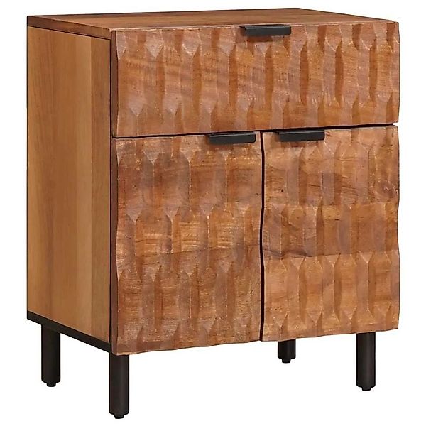 vidaXL Nachttisch Braun 50 x 33 x 60 cm Massivholz Mango 4017911 günstig online kaufen